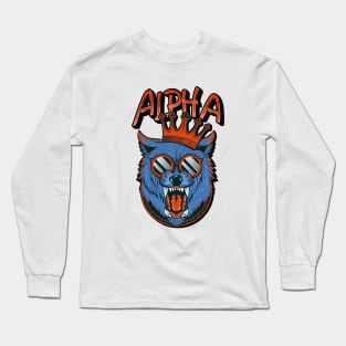 Alpha Wolf Long Sleeve T-Shirt